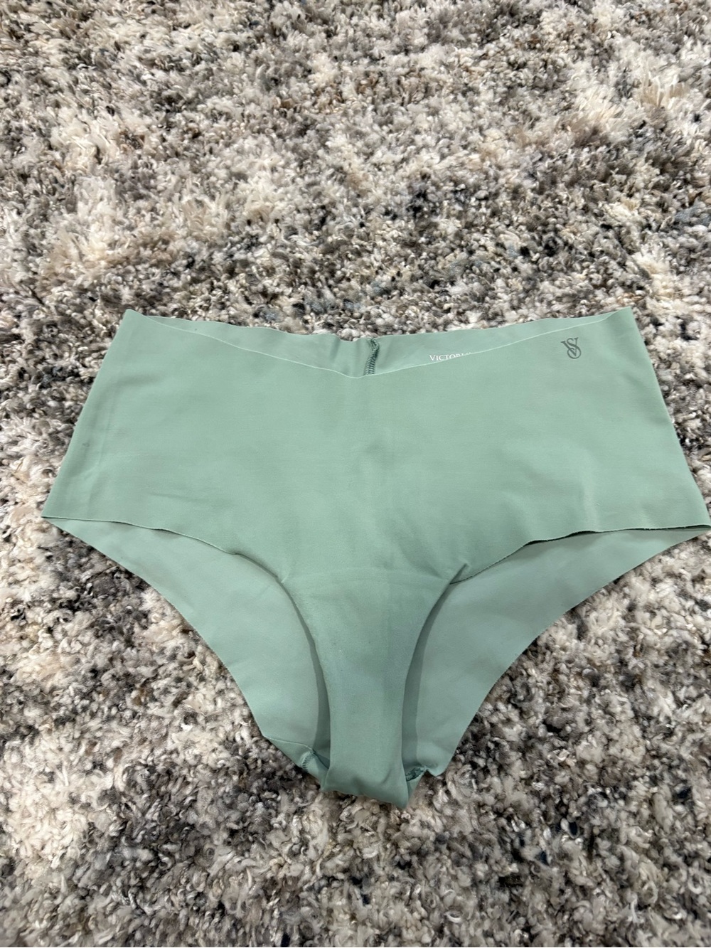Victoria's Secret Seamless High-Waist Cheeky - Sage Green